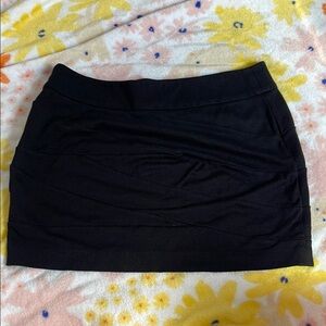 Express Black Mini Skirt